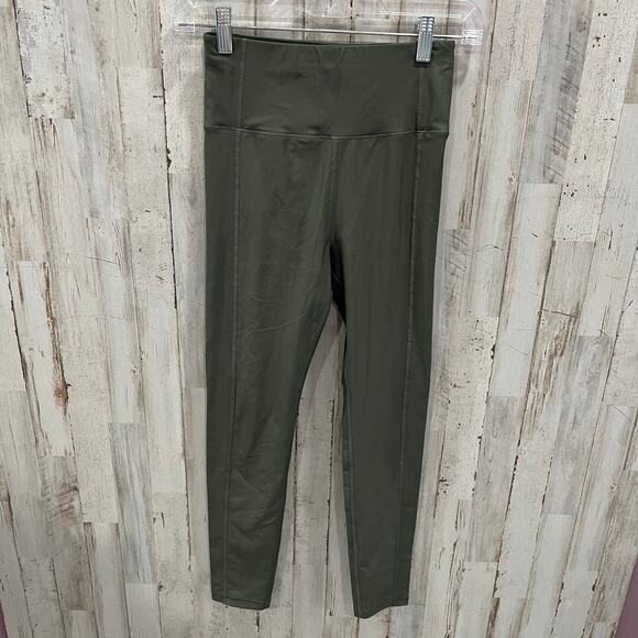 SWEATY BETTY High Shine High Waisted 7/8 Leggings Green Size XSmall - Picture 1 of 8